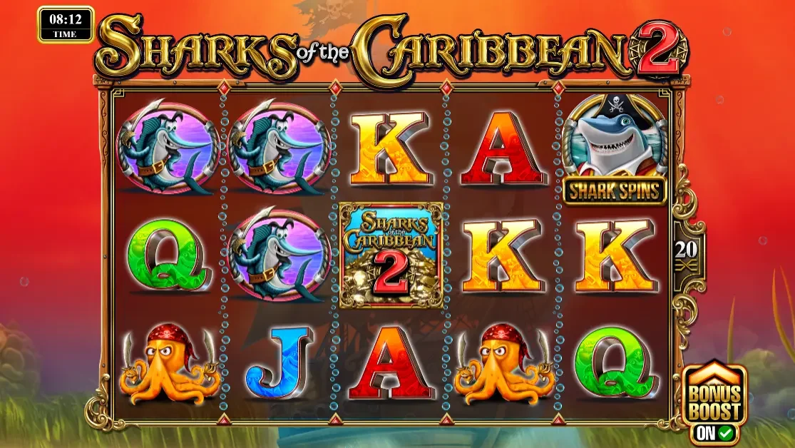 Sharks of the Caribbean Slot