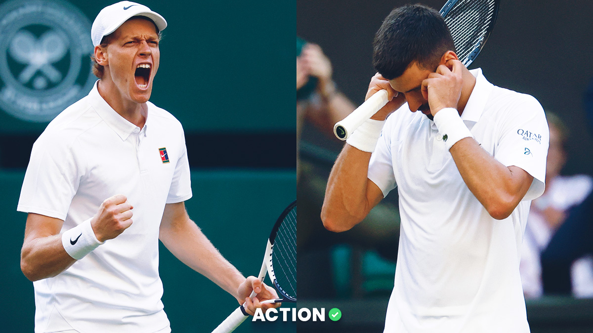 Jannik Sinner vs Novak Djokovic Prediction, Pick, Odds for Wimbledon Semifinal