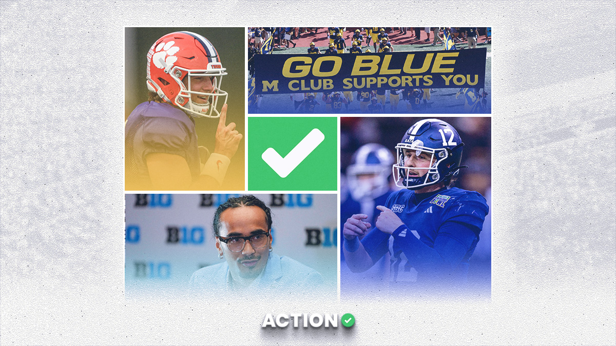 Week 1 College Football Predictions, Picks, Best Bets for Saturday Night — 8/30 article feature image