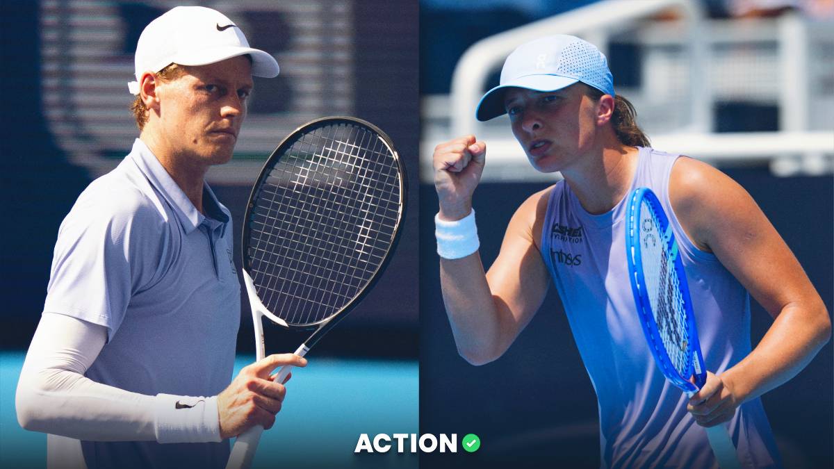US Open Odds: Sinner, Alcaraz, Swiatek and Sabalenka Among Top Options