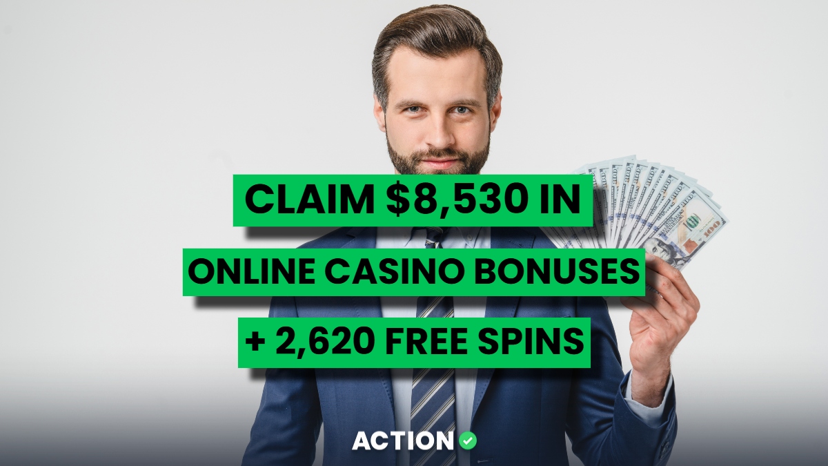 Claim $8,530 in Online Casino Bonus Codes + 2,620 Casino Free Spins Today!