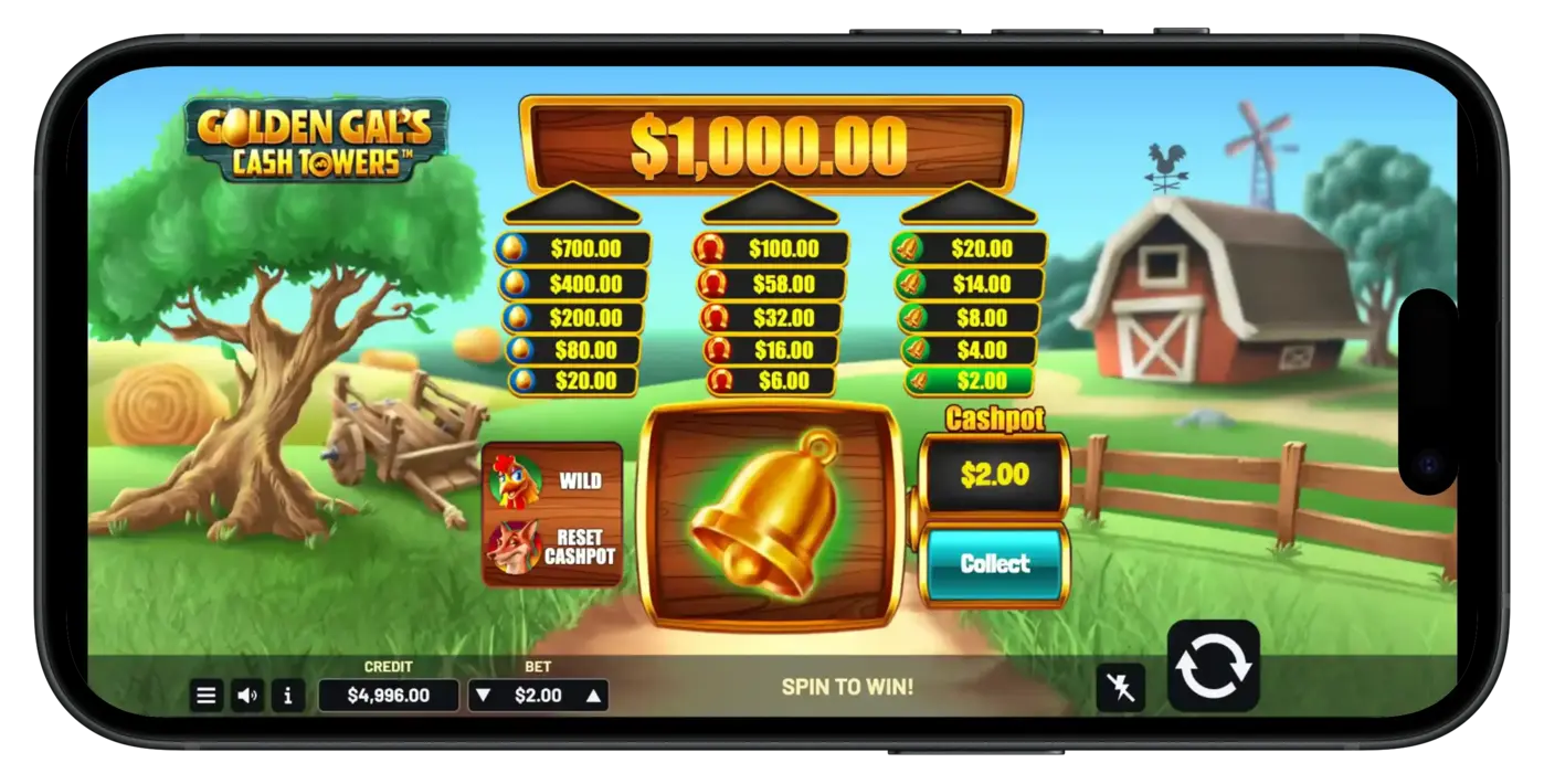 Real Money Slots - Golden Gal's Cash Tower