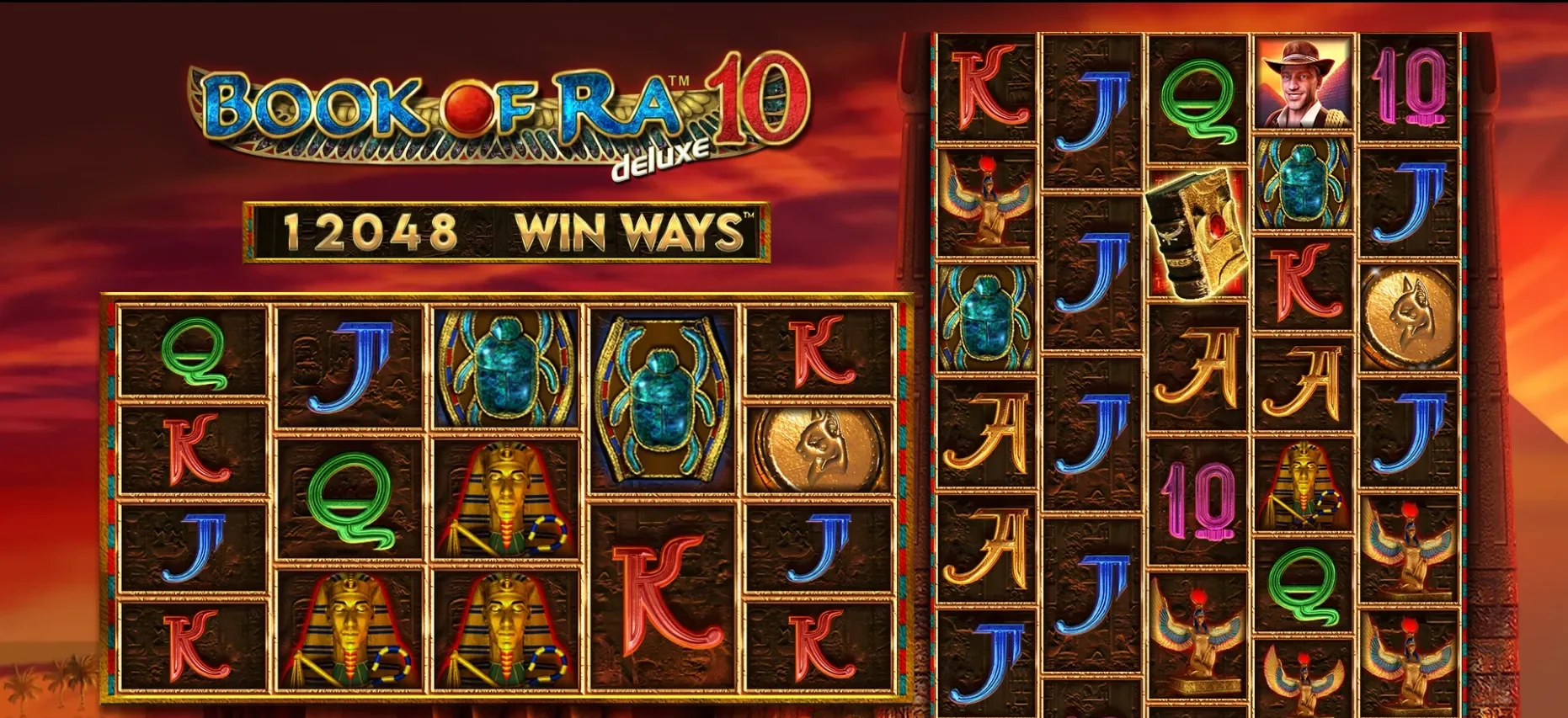 Play Book of Ra Deluxe 10 Win Ways now when you register with Caesars Palace Online Casino on National Book Lovers Day. 