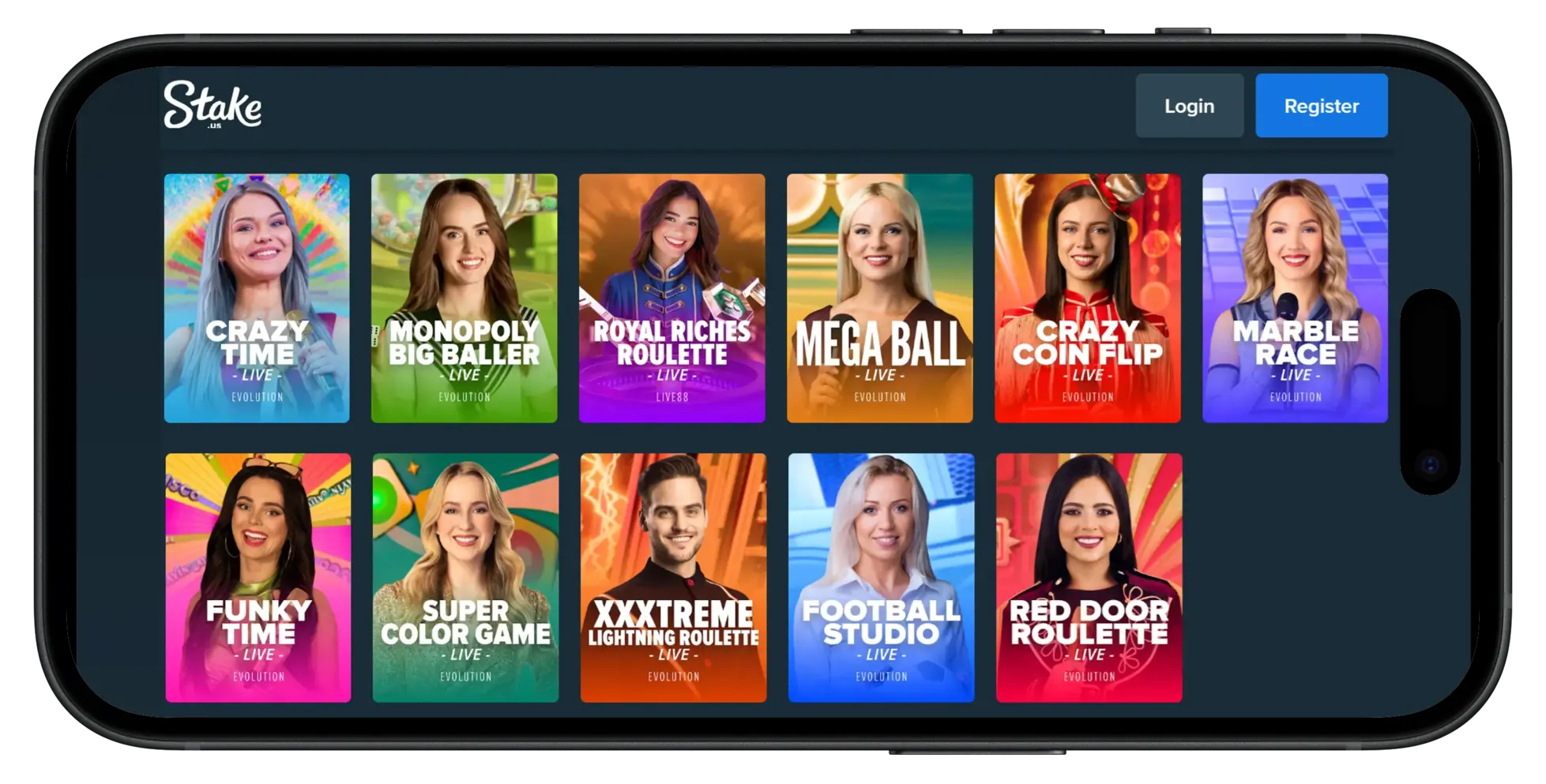 Stake.us Casino Live Game Shows
