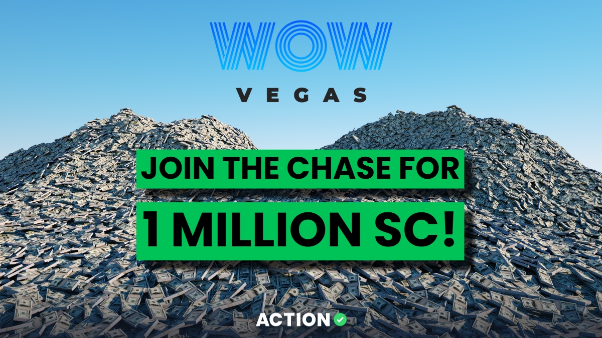 Use WOW Vegas Promo Code to Join the 1 MILLION Sweeps Coins Chase! article feature image