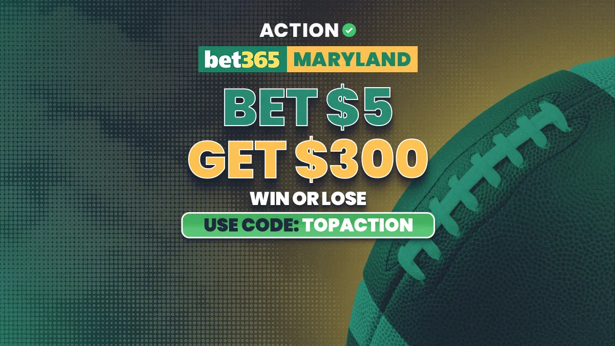 bet365 Maryland Bonus Code TOPACTION: Claim $300 Bonus Bets for Ravens, Orioles, Terrapins, Any Game Today