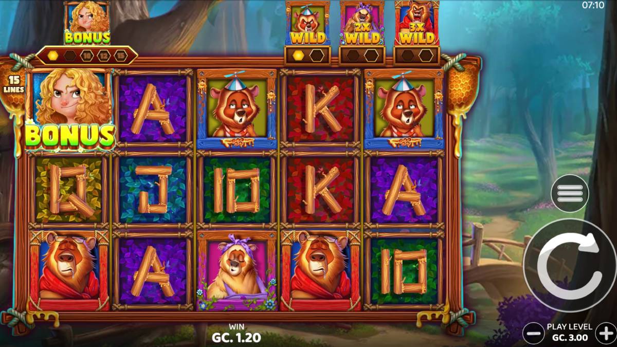 The 3 Bears is a sweepstakes casino game that is a perfect choice to play on National Hug Day because who doesn't love a bear hug every once in a while?