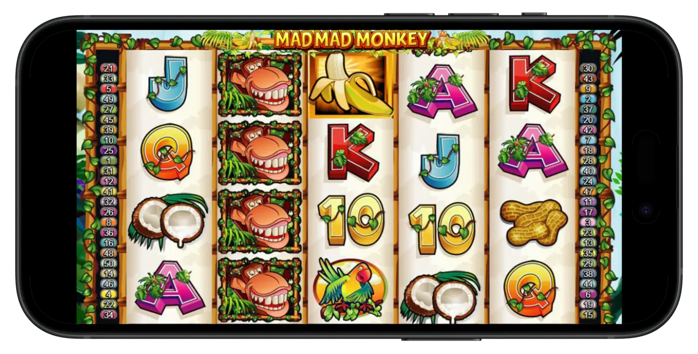 Classic Slots - Mad Mad Monkey
