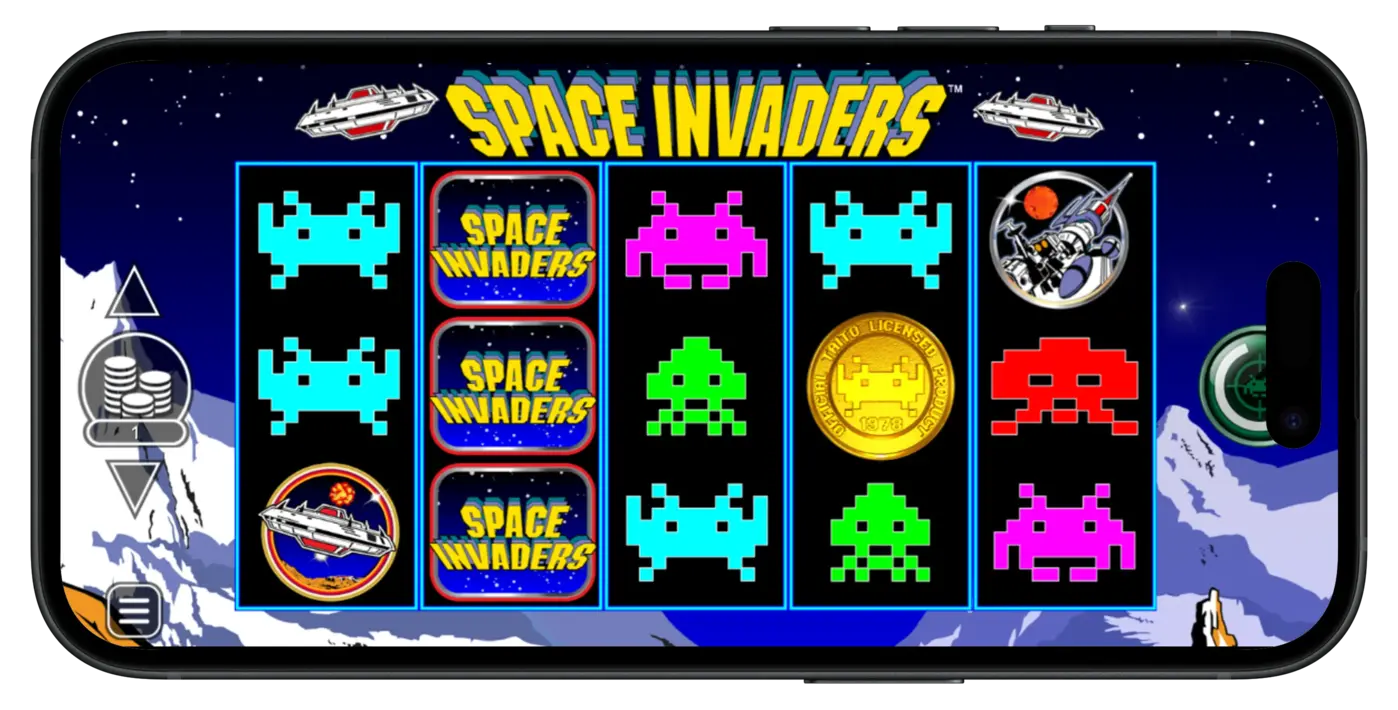 Classic Slots - Space Invaders