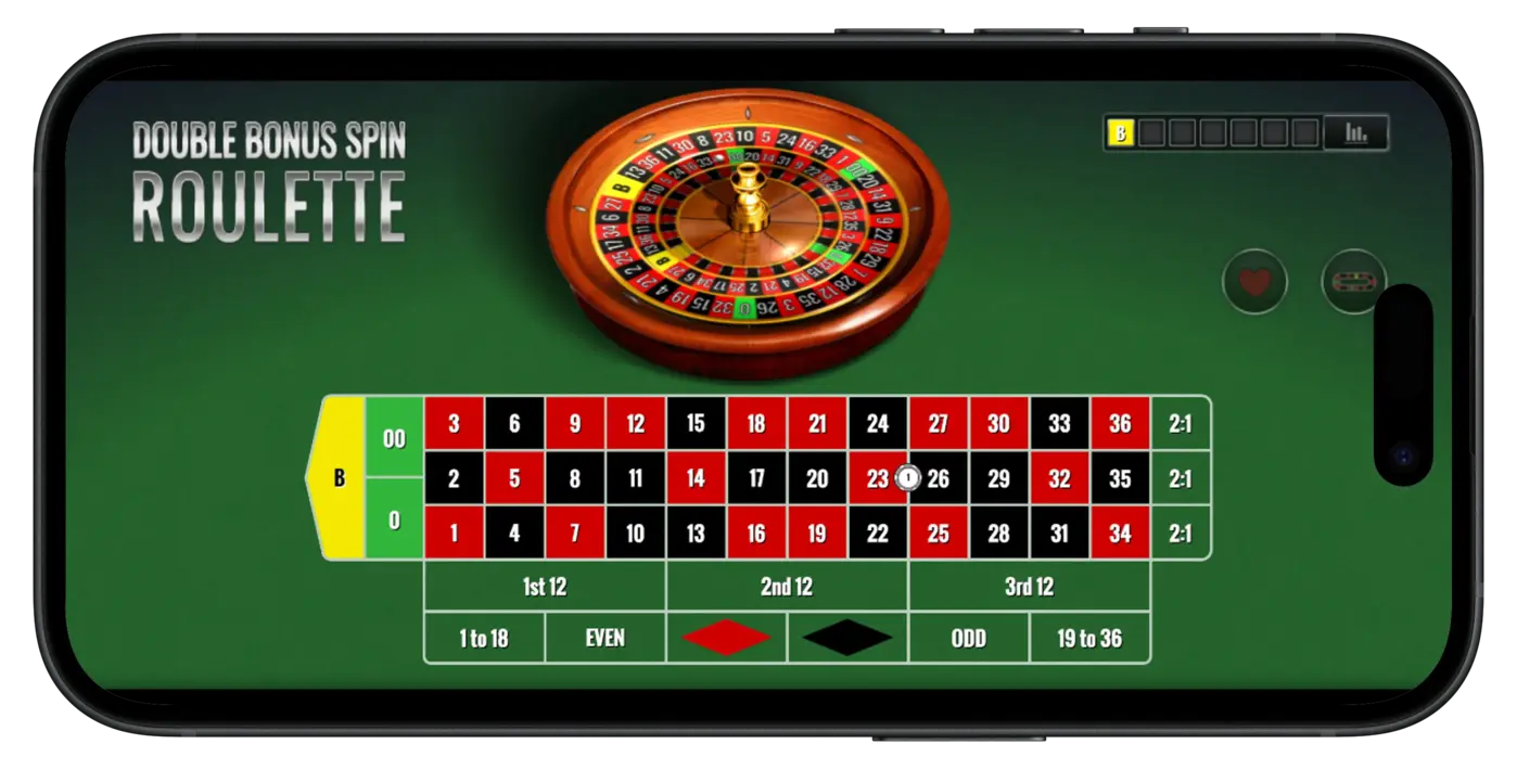 Double Bonus Spin Roulette