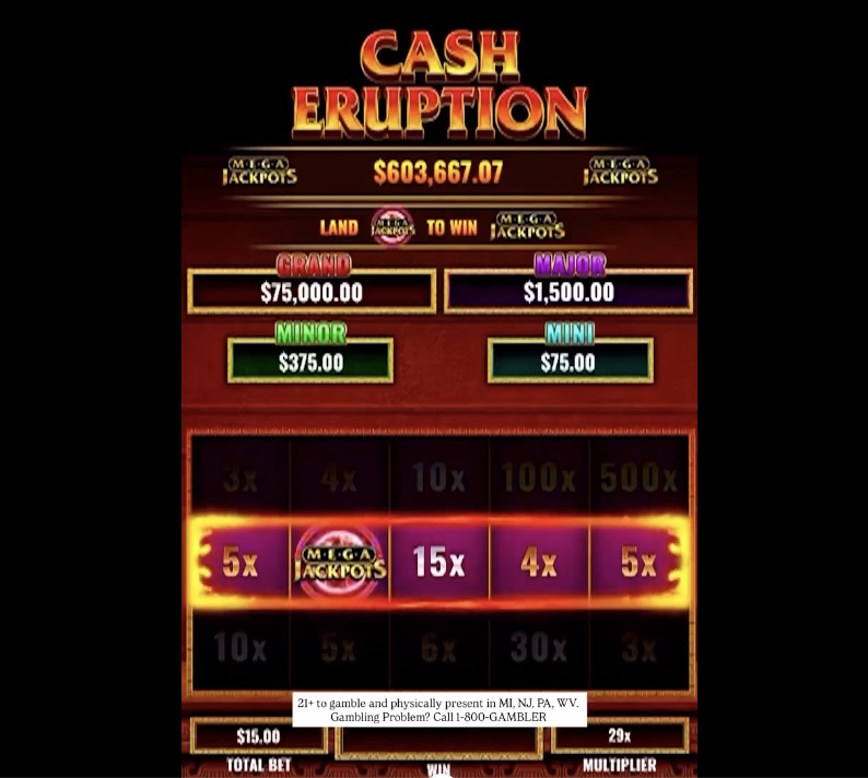 lightning struck twice in Michigan when Caesars Palace online casino awarded over $1.1 million through two wide-area progressive jackpots within a single week.