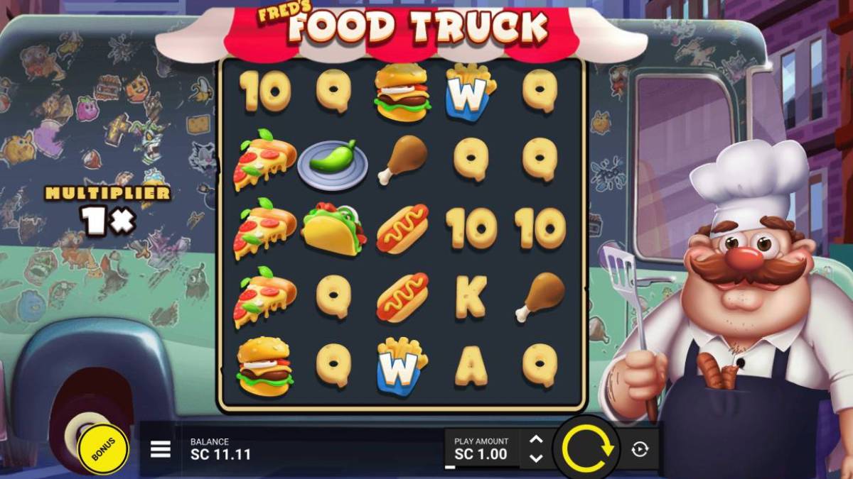 Fred’s Food Truck is not only packed with engaging bonus features designed to spice up the gameplay and increase winning potential, but it is also loaded with pizza for national cheese pizza day.