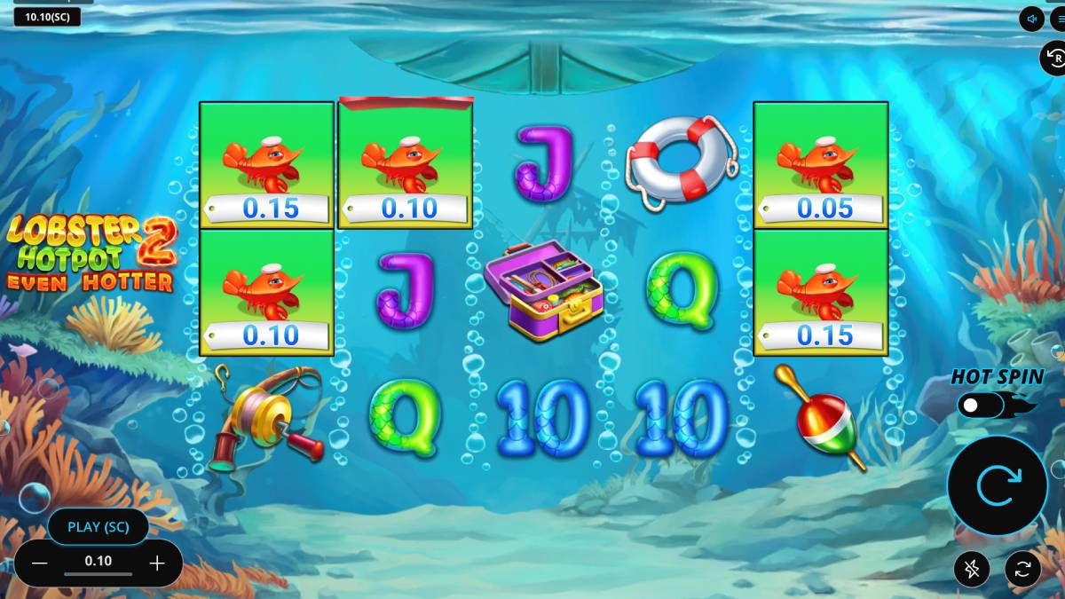 Lobster Hotpot 2: Even Hotter is a high-volatility, underwater-themed sweepstakes and social casino slot game developed by Gaming Corps, released in late 2024 as a sequel to the popular Lobster Hotpot. 