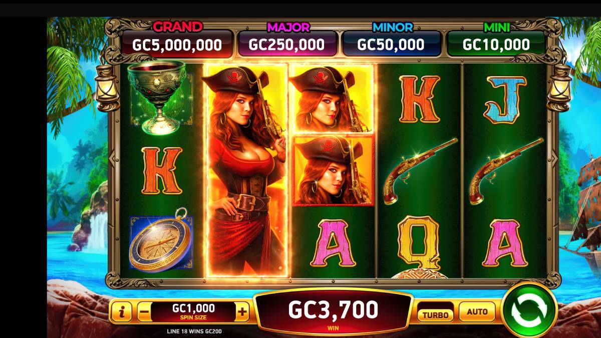 The swashbuckling online video slot Pirate Booty is a sweepstakes casino game that will have you spinning the barrels for your chance to walk away with real cash prizes.
