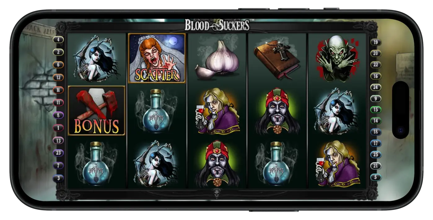 Play Blood Suckers Slot at FanDuel Casino