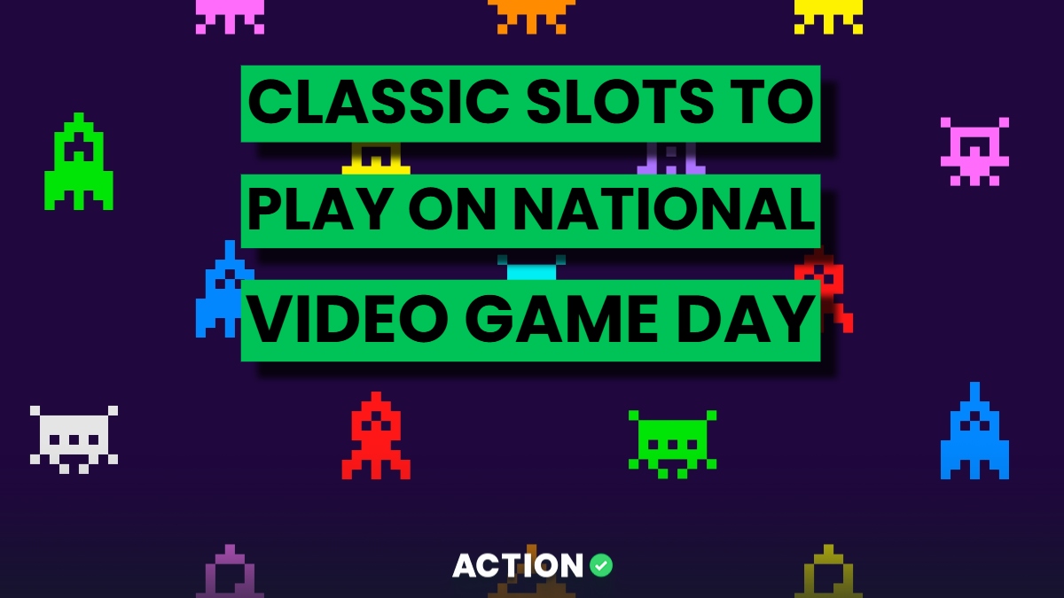 Play Classic Slots Like Space Invaders on National Video Game Day!