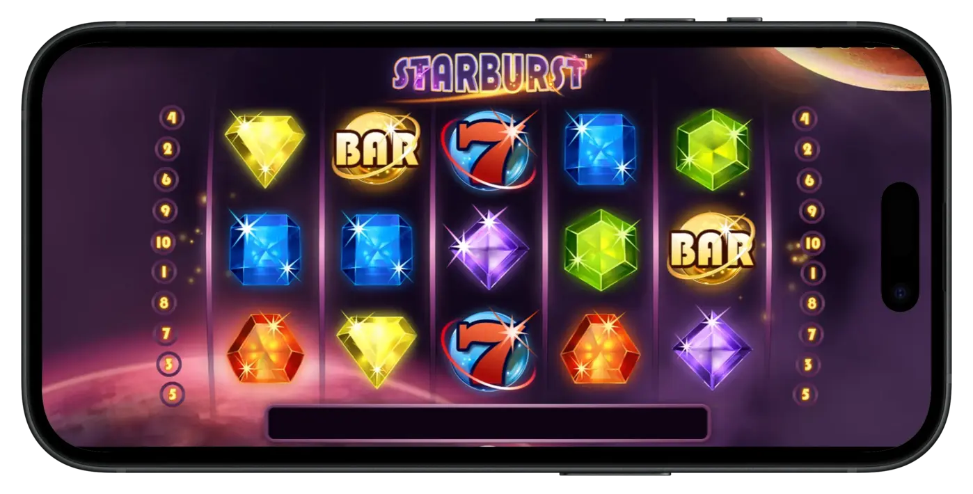 Play Starburst Slot at FanDuel Casino