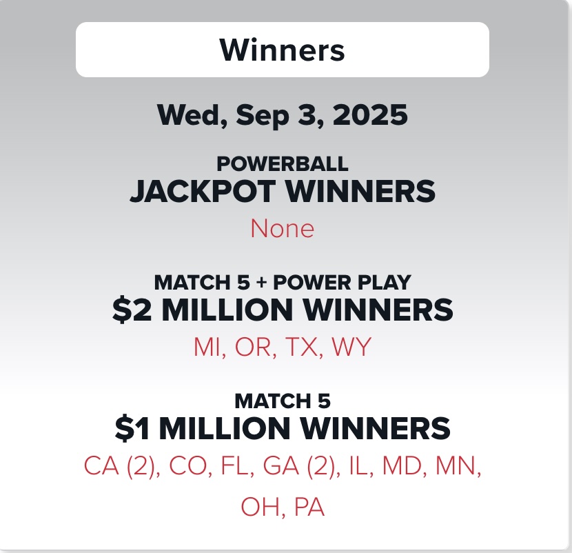 the next powerball drawing will have a jackpot that is worth $1.7 billion because no one matched all six numbers in wednesday's gamee