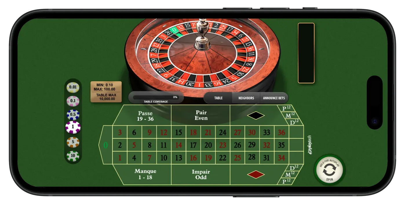 Premium French Roulette Table