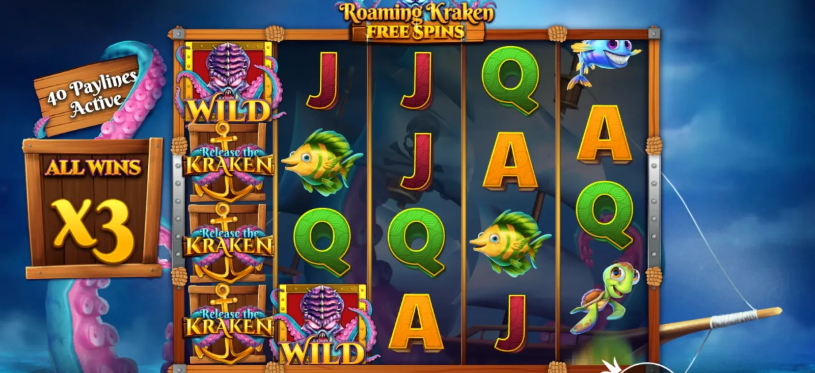 Release the Kraken best slots game