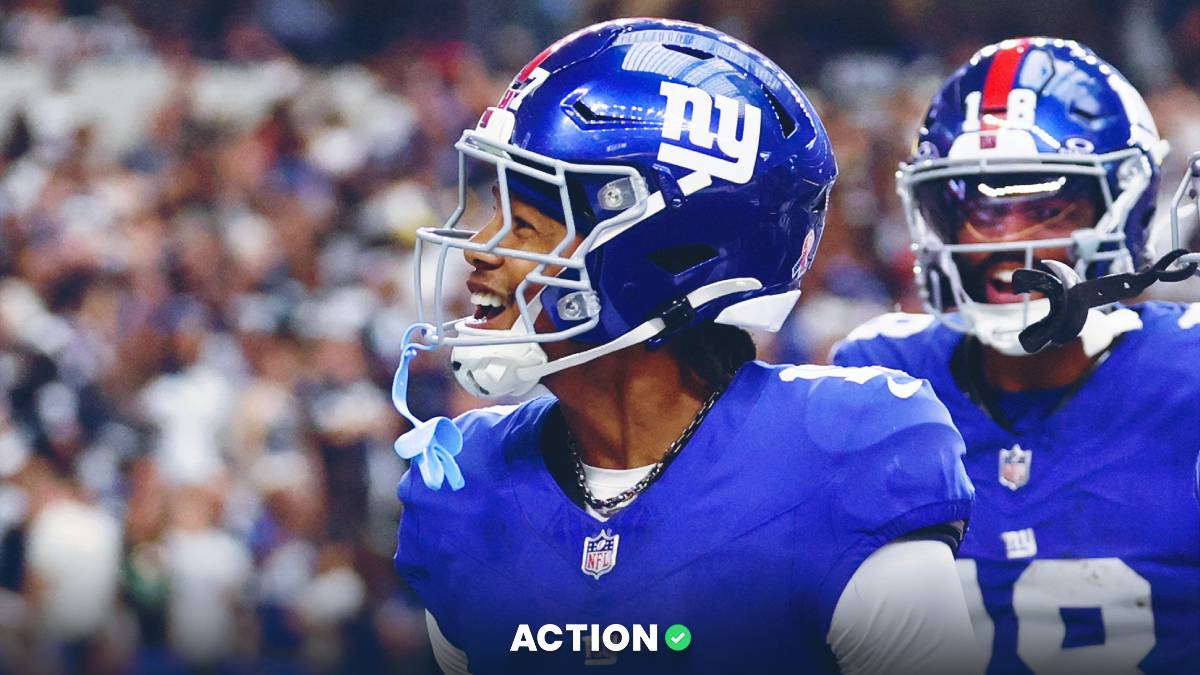 Chiefs vs Giants Player Props for Theo Johnson, Wan’Dale Robinson, Marquise Brown, Cam Skattebo article feature image
