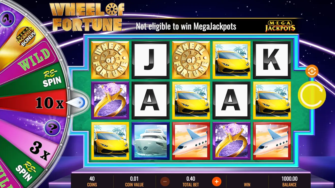 Wheel of Fortune Mega Jackpots On Air