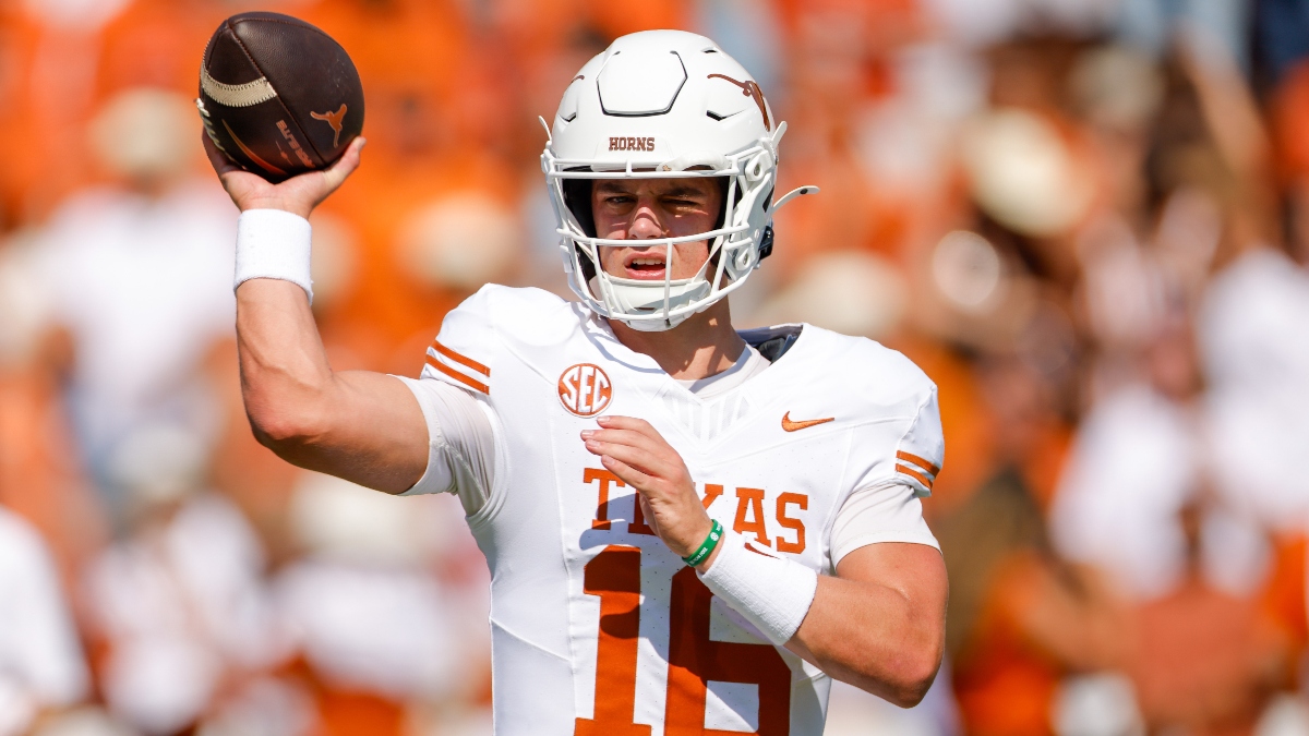 Arch Manning Player Prop Odds, Picks for Texas vs. UTEP on Saturday (Week 3) article feature image