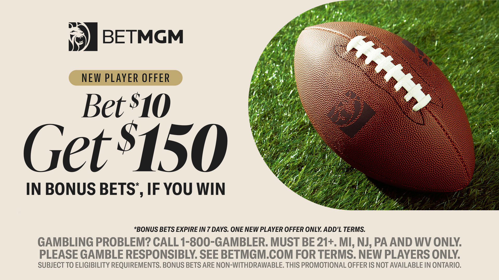 Utilize the BetMGM bonus code ACTIONGET for a $150 bet-and-get promo on the Cowboys vs. Eagles, or any game.