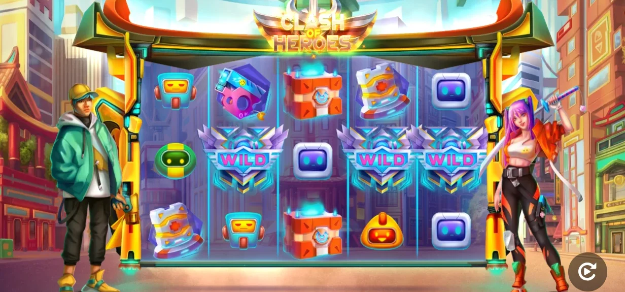 Clash of Heroes Sweepstakes Casino Game