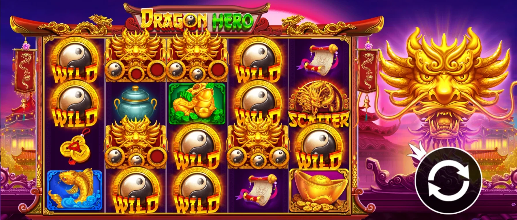 Dragon Hero Sweepstakes Casino Game