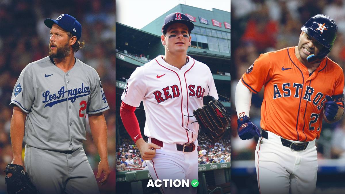 Tuesday MLB Player Props, Picks for Clayton Kershaw, Roman Anthony and Jose Altuve