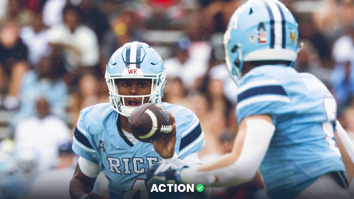 Rice vs Charlotte Player Props: Data-Fueled Over/Under Picks Thursday article feature image