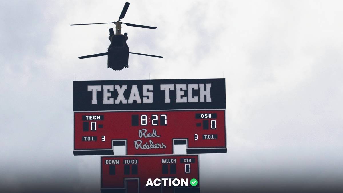Sharp College Football Picks Saturday for Texas Tech vs Utah, Auburn vs Oklahoma, More article feature image