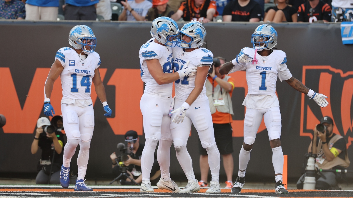 Lions vs Chiefs Anytime Touchdown Picks, Sunday Night Football Best Bets article feature image