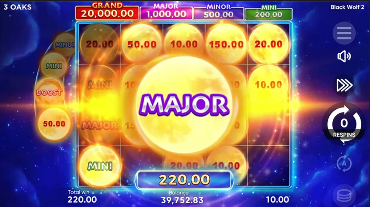 Black Wolf 2 a McLuck Casino Jackpot Slot.