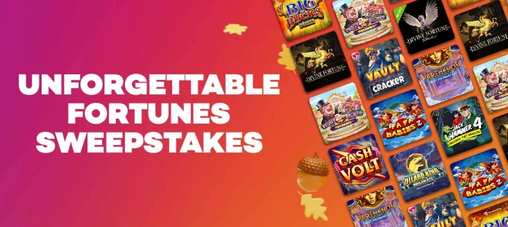 a look at the unforgettable fortunes sweepstakes at Borgata Online Casino