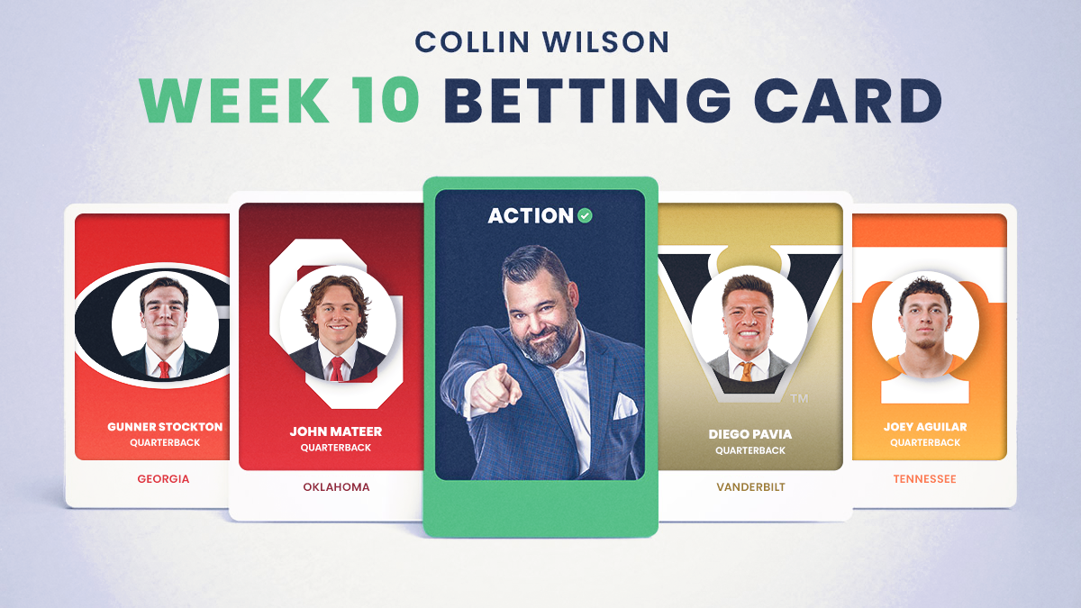 College Football Picks, Predictions: Collin Wilson’s Week 10 Bets for Oklahoma vs Tennessee, Georgia vs Florida