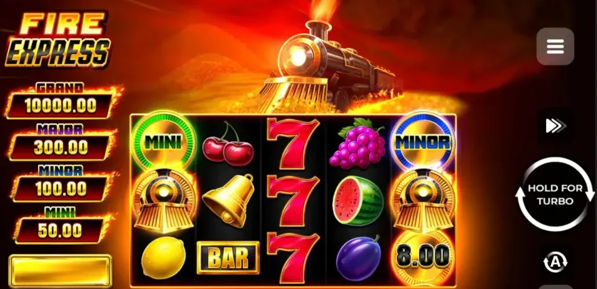 Fire Express a McLuck Casino Jackpot Slot.