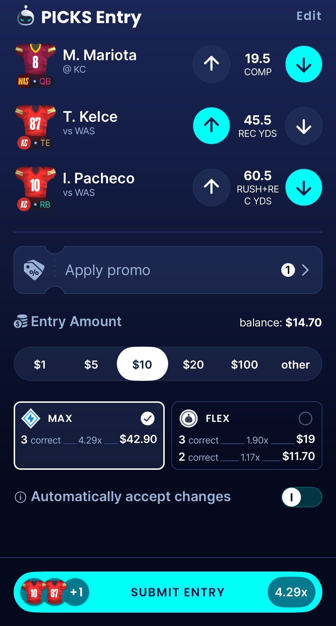 sleeper-fantasy-promo-code-monday-october-27