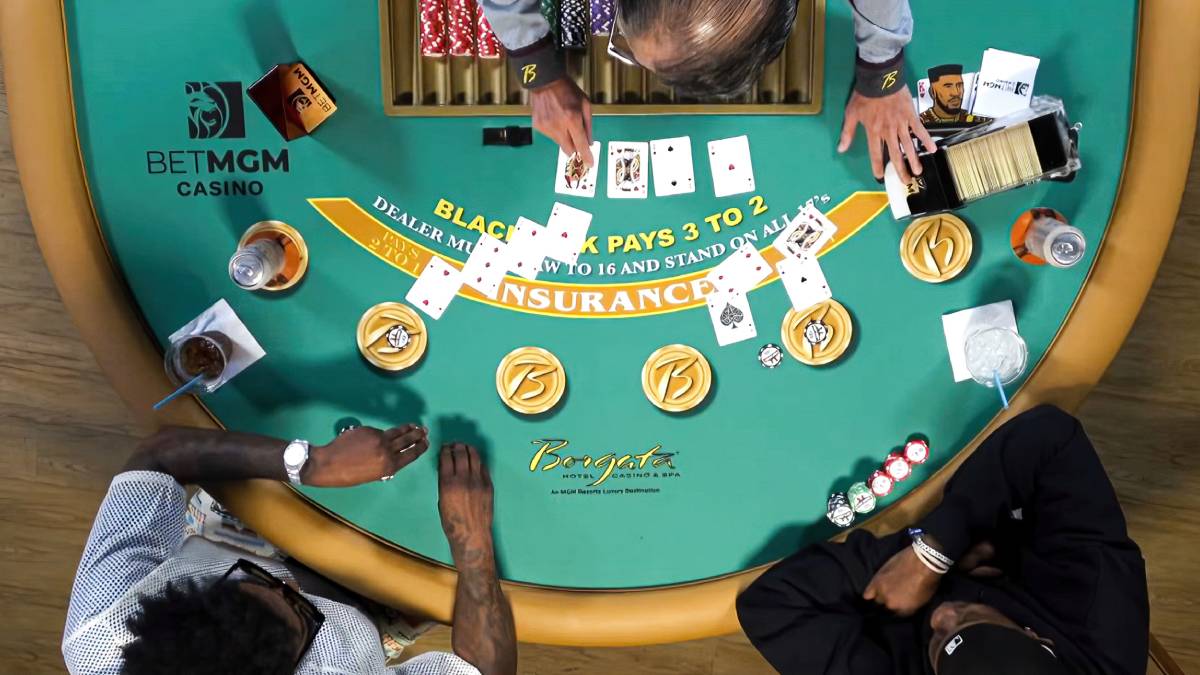 If you're dreaming of playing blackjack alongside Iman Shumpert and his friends, look no further than the No Limit podcast at the Borgata Casino.