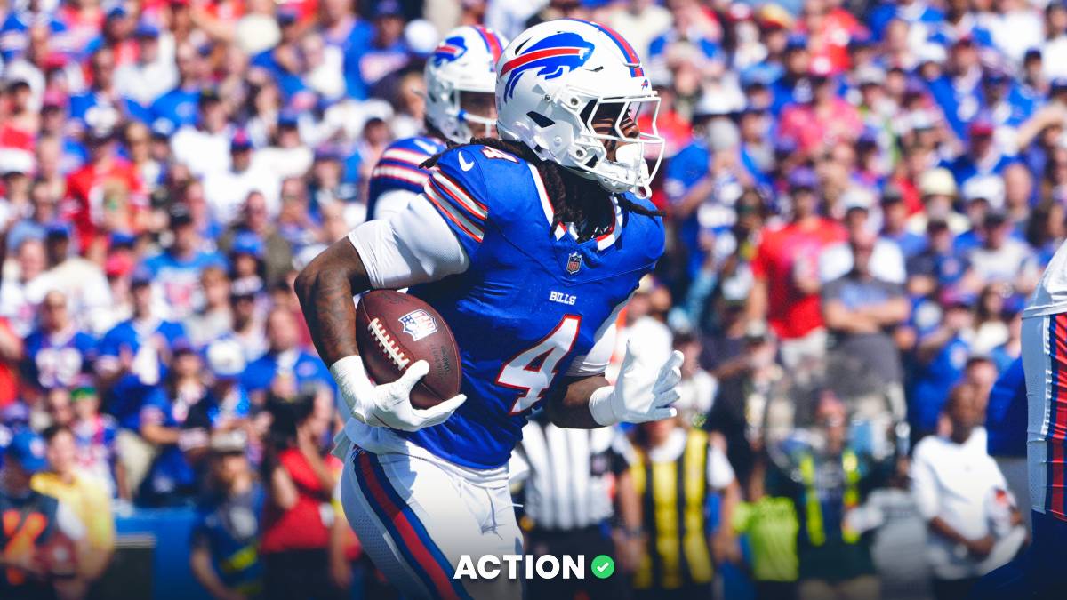 Patriots vs Bills Player Props for Josh Allen, Drake Maye, James Cook, More article feature image