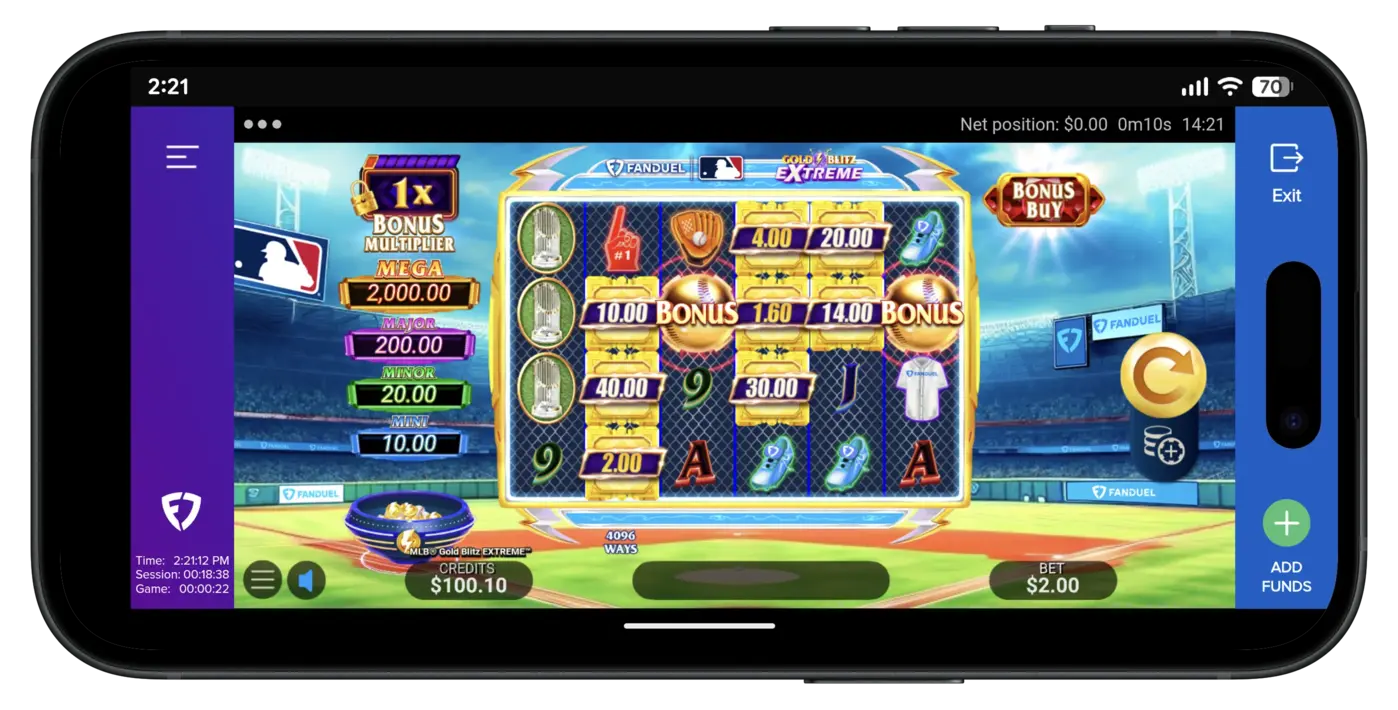 Best Online Casino Games - MLB Gold Blitz Extreme