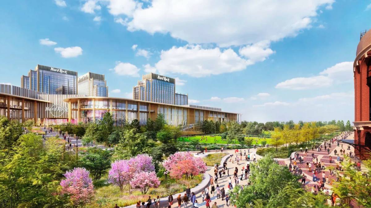 The $8 billion Metropolitan Park proposal is a joint venture between New York Mets owner Steve Cohen and Hard Rock International.
