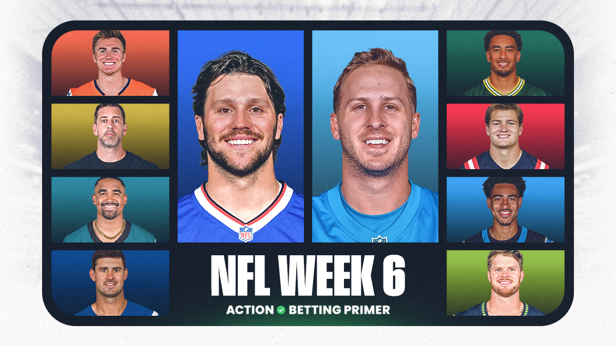 NFL Week 6 Betting Trends, Stats, Notes: Action Network Betting Primer