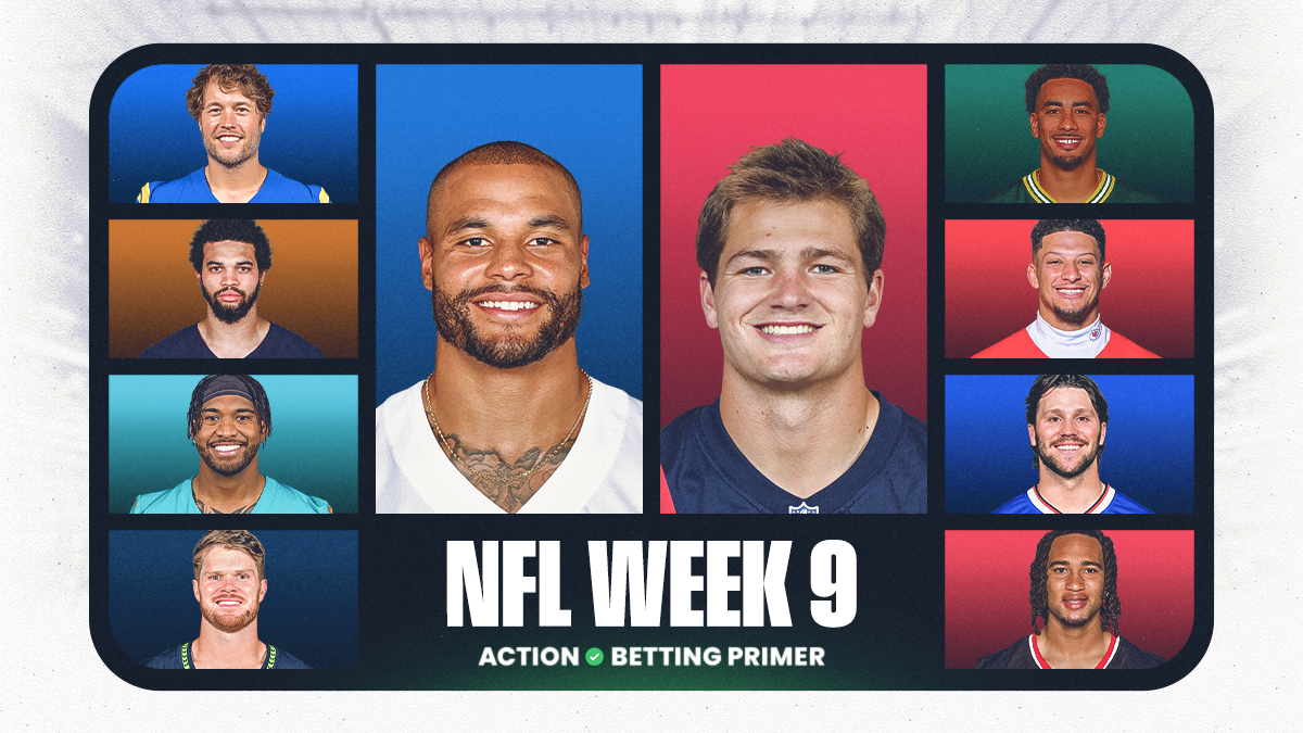 NFL Week 9 Betting Trends, Stats, Notes: Action Network Betting Primer