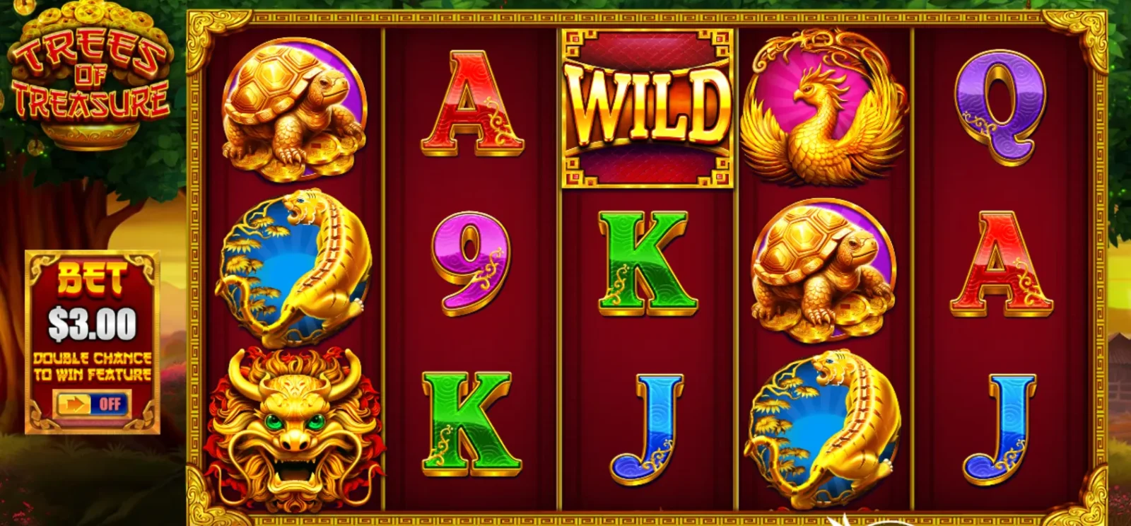 Trees of Treasure at Stake.us Casino