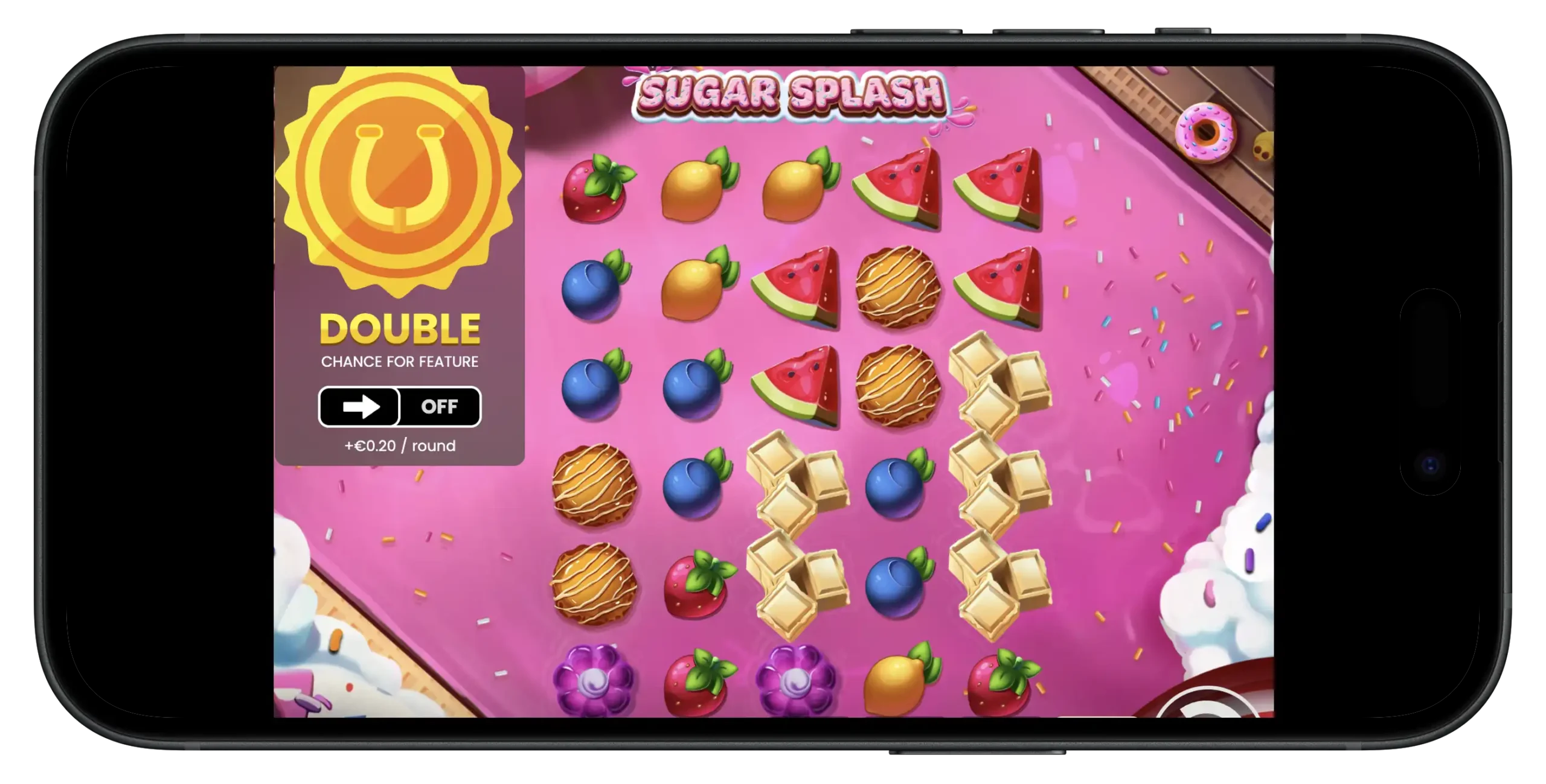 Sugar Splash at Clubs Poker Social Casino