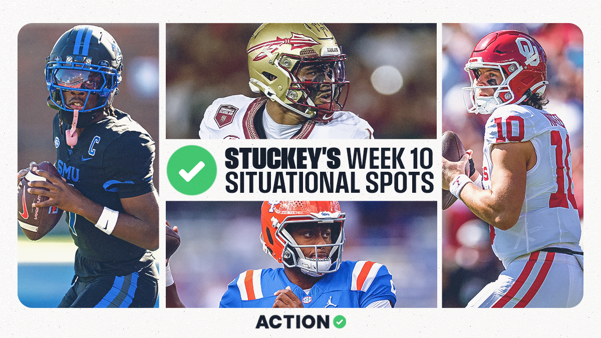 College Football Predictions, Picks: Stuckey’s Week 10 Spots for Tennessee vs Oklahoma, Miami vs SMU, More