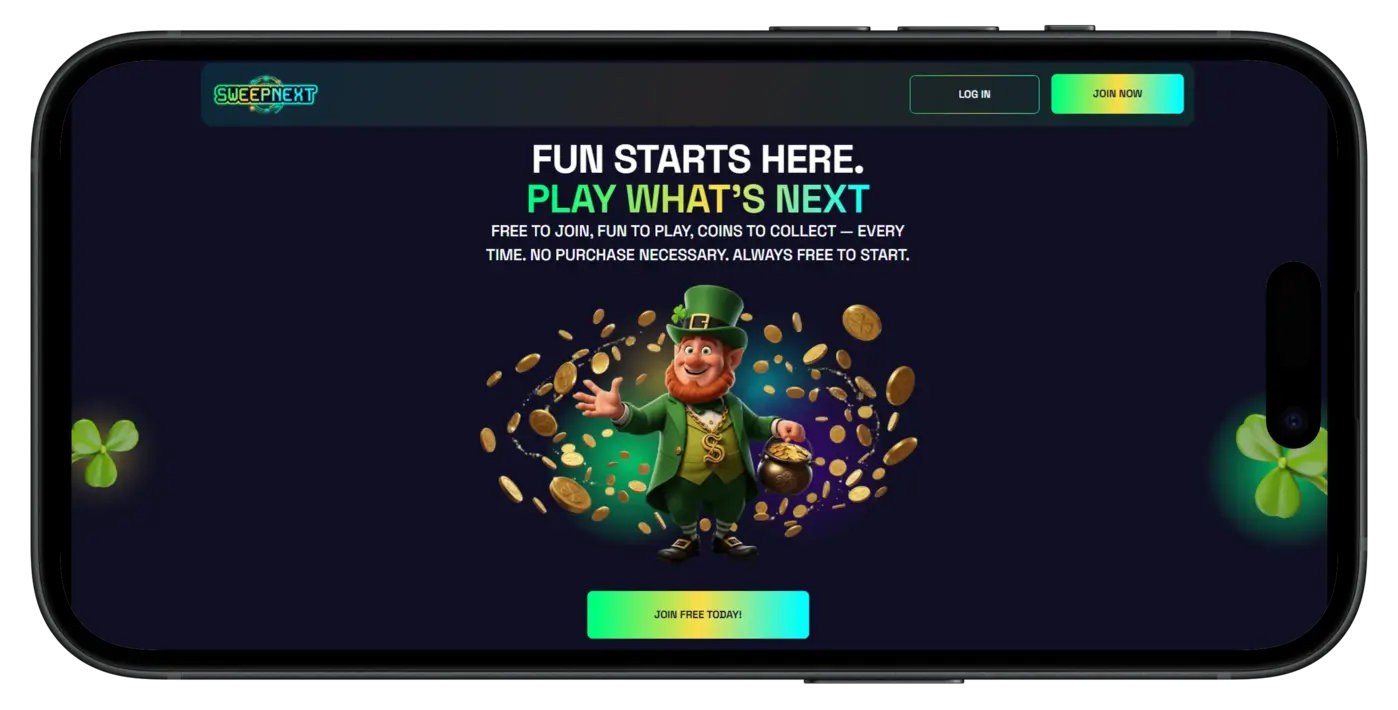 SweepNext Casino - Best New Sweepstakes Casino