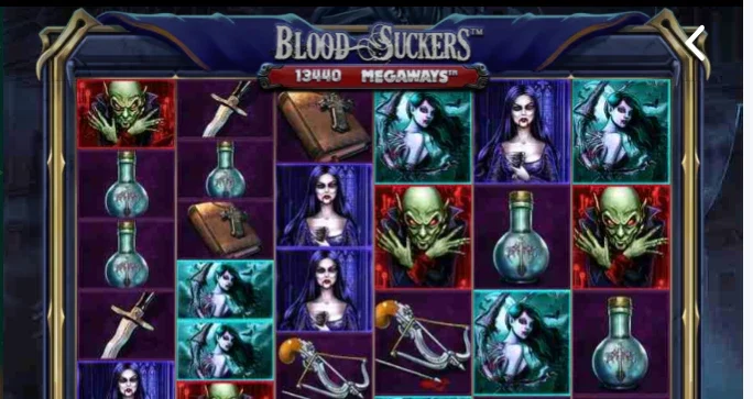 Dark Social Casino Games - Blood Suckers Megaways